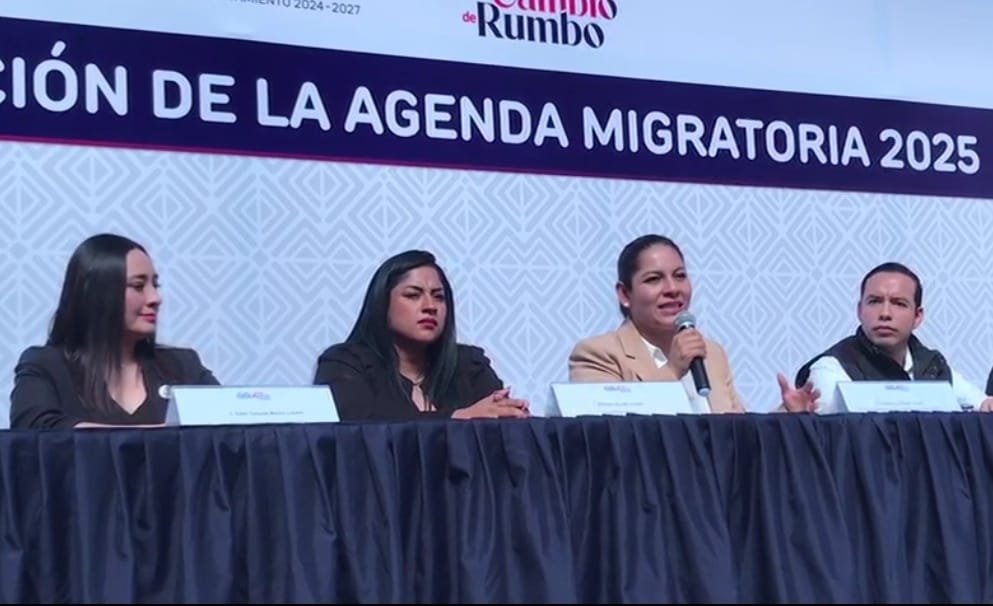 Guadalupe Cuautle presenta agenda de apoyo integral para la población migrante en San Andrés Cholula