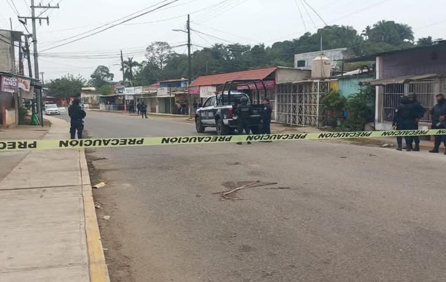 Ataque armado en Tuxtepec, Oaxaca, deja cuatro policías privados de la vida y uno gravemente herido