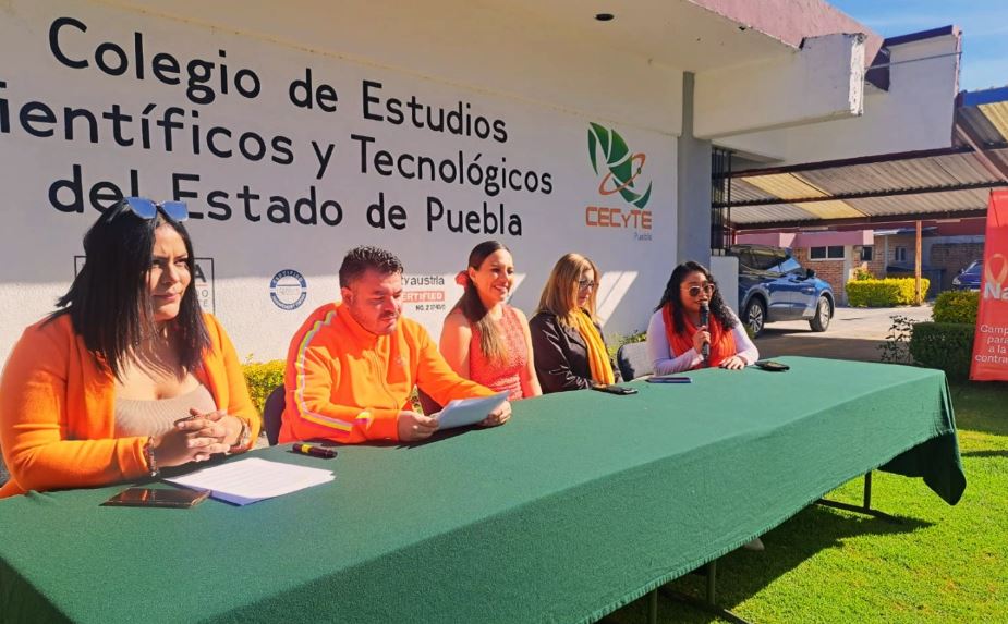 CECyTE Puebla celebra el Día Naranja con jornada sobre respeto y violencia