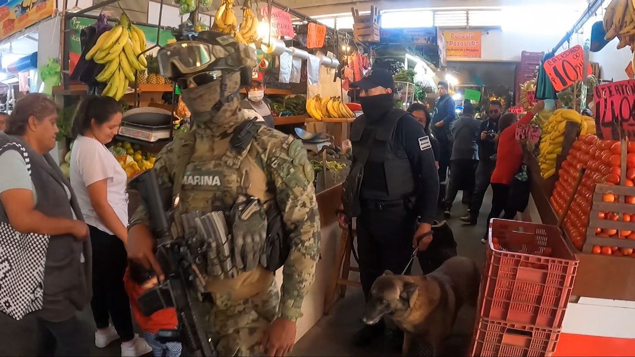 Operativo Intermunicipal en Apizaco refuerza la seguridad con Marina y Policía