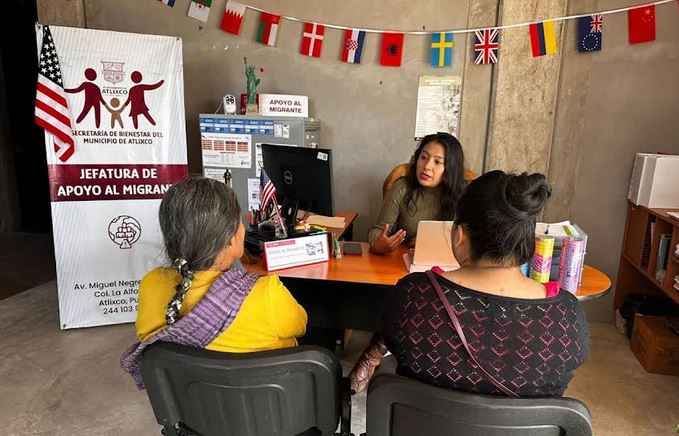 Atlixco fortalece apoyo a migrantes y sus familias con servicios integrales