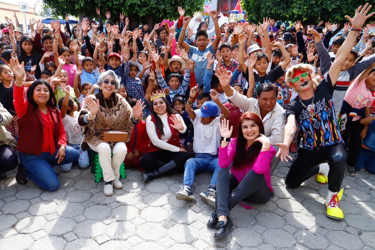 Más de 30 mil juguetes entregó el Gobierno de Cholula en la Caravana de la Esperanza