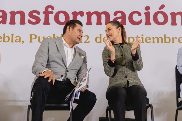 Sheinbaum y Harfuch encabezarán mesa de seguridad en Puebla