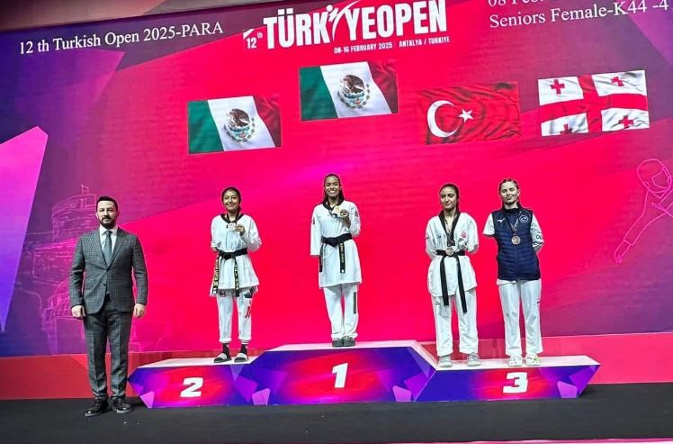 Claudia Romero gana oro en Turquía; atletas poblanos en el Grand Prix