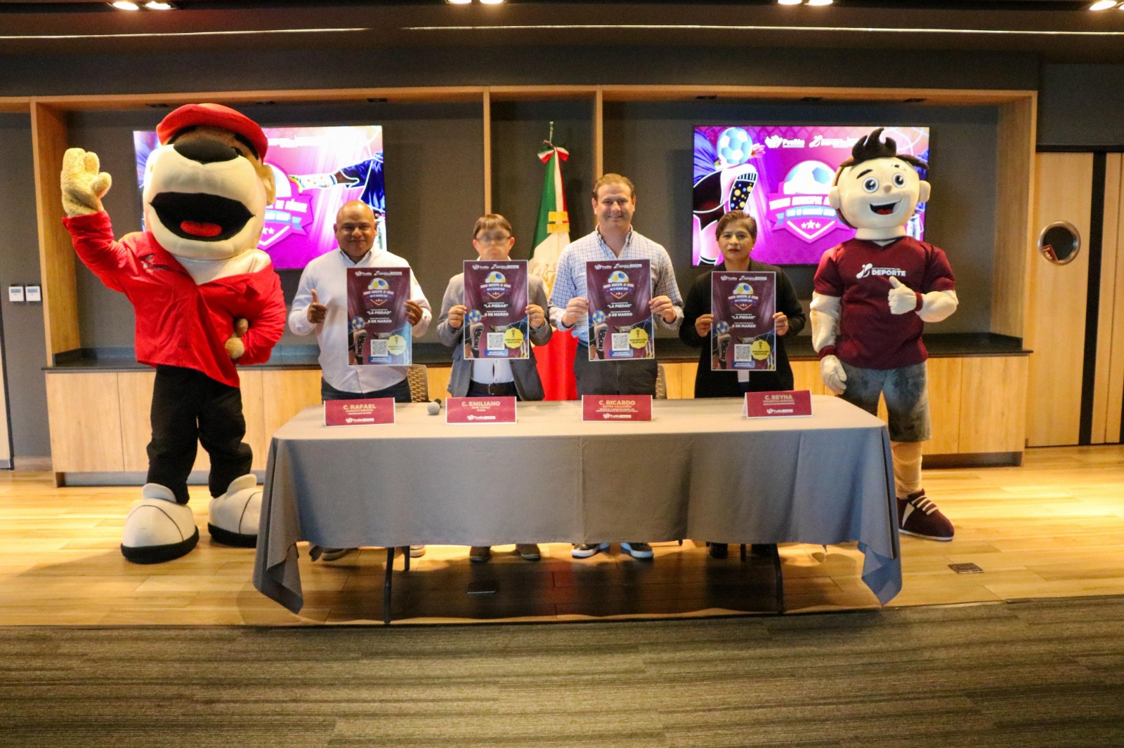 Puebla presenta el primer Torneo Municipal de Fútbol por la Inclusión 2025