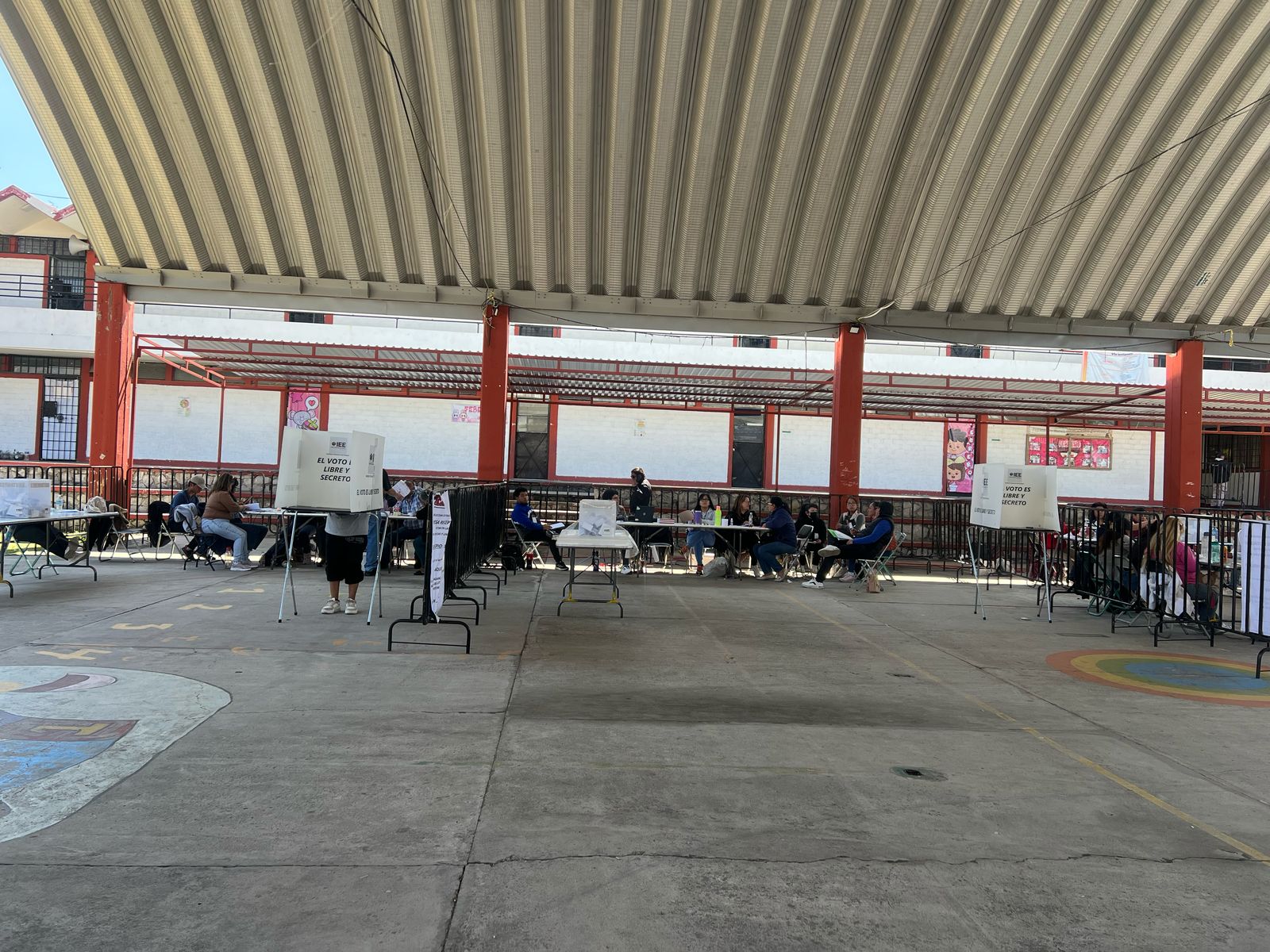 Con seguridad reforzada y alta participación, inicia jornada electoral extraordinaria en Momoxpan