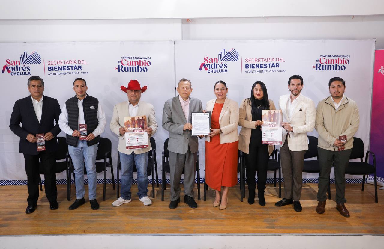 Impulsa Lupita Cuautle convenio en apoyo a migrantes y sus familias
