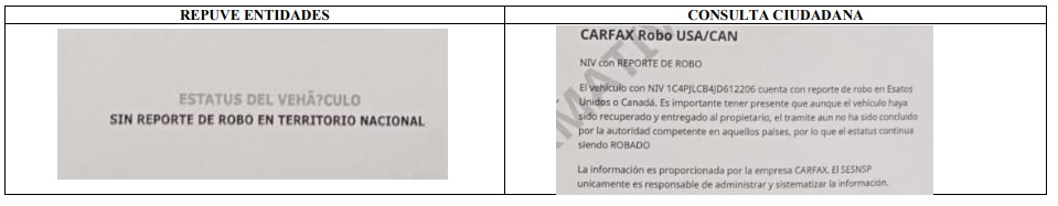 Detectan camioneta robada en Texas y emplacada en varios estados