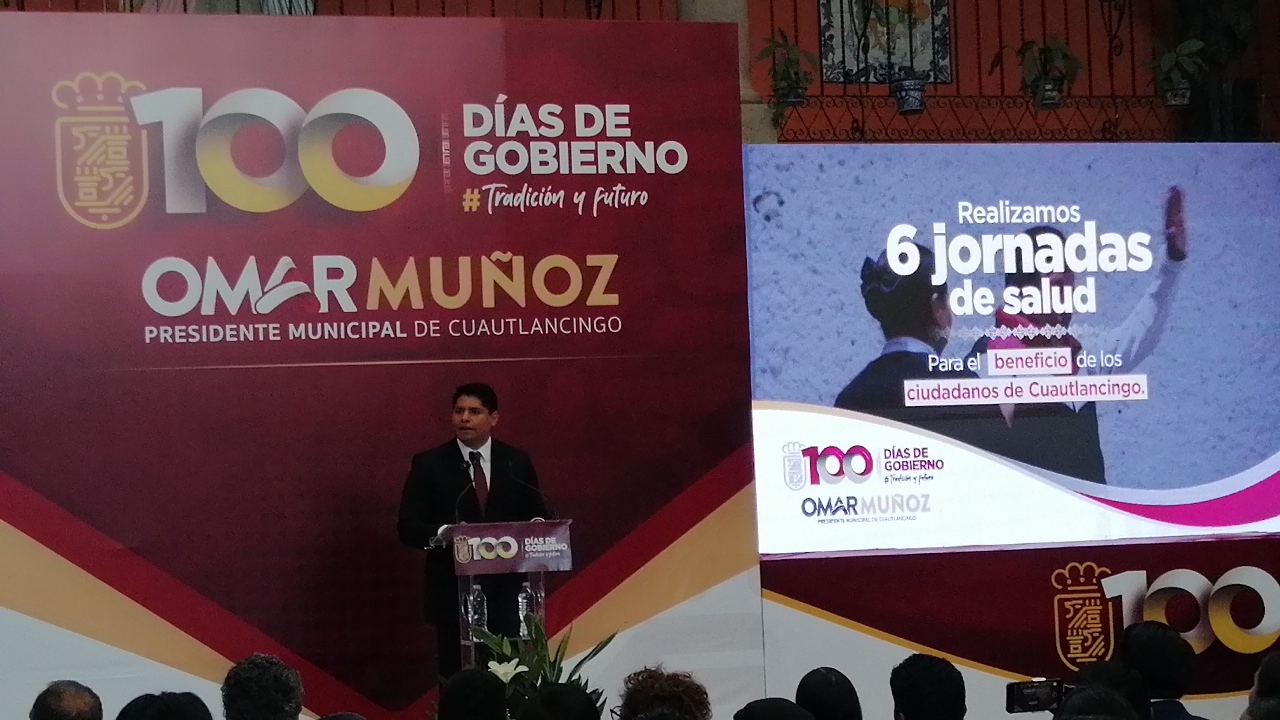 Cuautlancingo avanza en seguridad, obra pública y bienestar social: Informe de Omar Muñoz