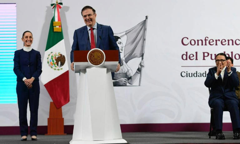 Ebrard sobre acuerdo Sheinbaum-Trump: "Un logro insólito"