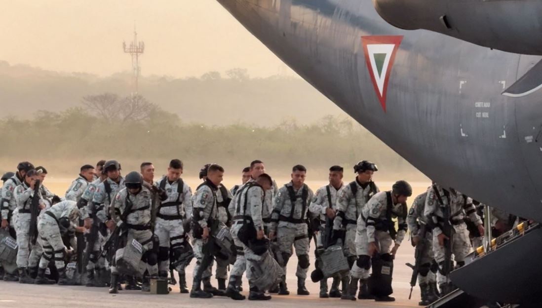 México refuerza la frontera con EE.UU.: Despliegan 1,500 agentes