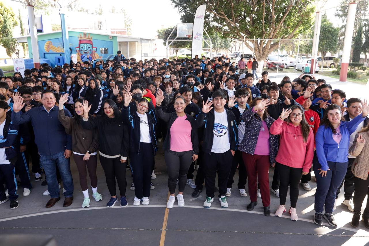 Impulsa San Andrés Cholula el libre y sano desarrollo de jóvenes de bachillerato