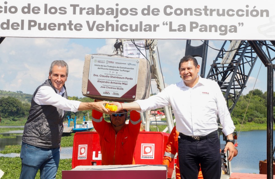Gobierno de Puebla inicia construcción del Puente “La Panga”