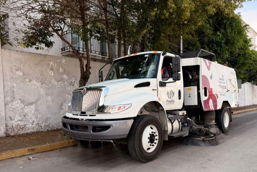 Gobierno de Puebla intensifica limpieza urbana ante temporada de lluvias