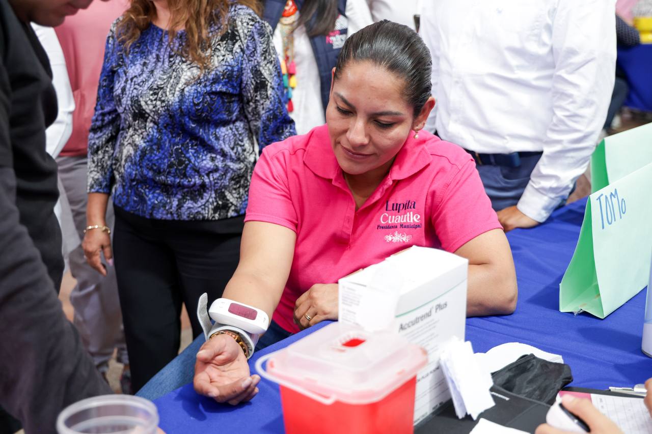 Realiza San Andrés Cholula jornada integral de salud para fomentar el bienestar