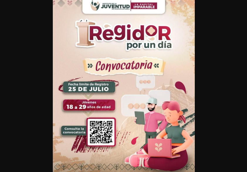 Jóvenes poblanos participarán como “Regidores por un Día”