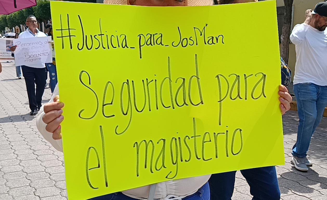 Maestro asesinado en Tlaxcala: magisterio exige justicia y mayor seguridad