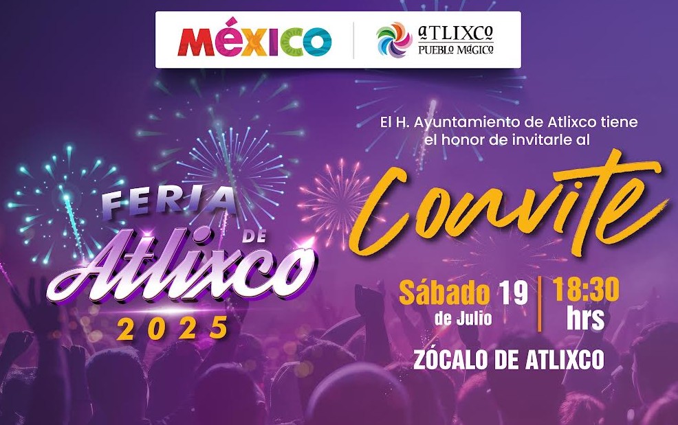 Atlixco da inicio a su feria 2025 con un despliegue de cultura y alegría