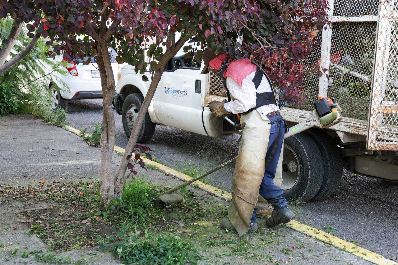 Continúa Lupita Cuautle trabajo comunitario para mejorar espacios públicos