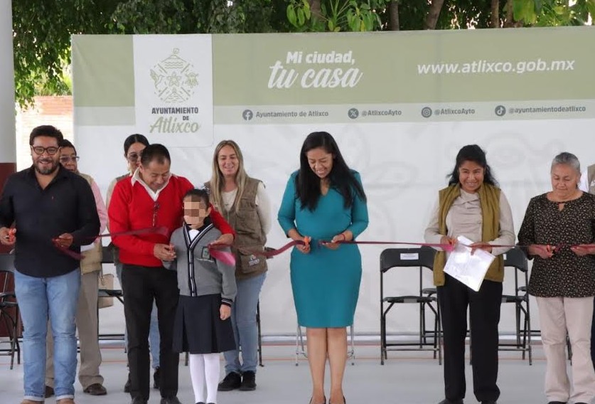 Rehabilitan cancha deportiva para beneficio de más de 200 estudiantes
