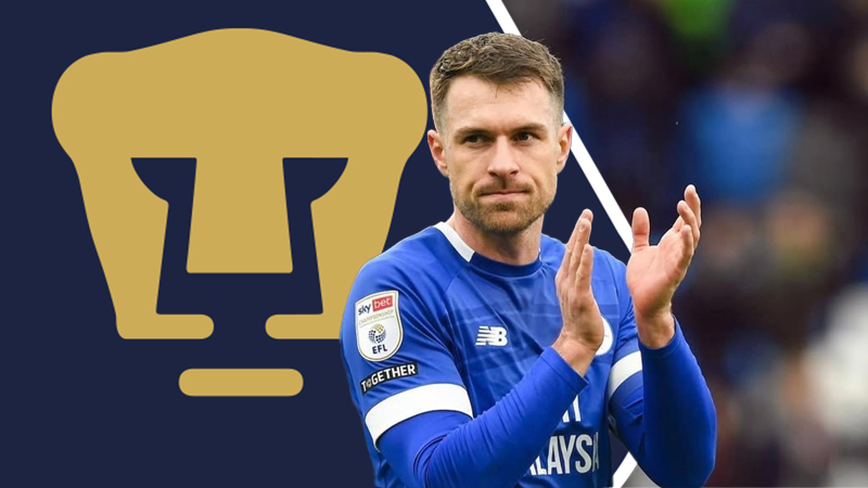 Aaron Ramsey ya está en México para firmar con Pumas