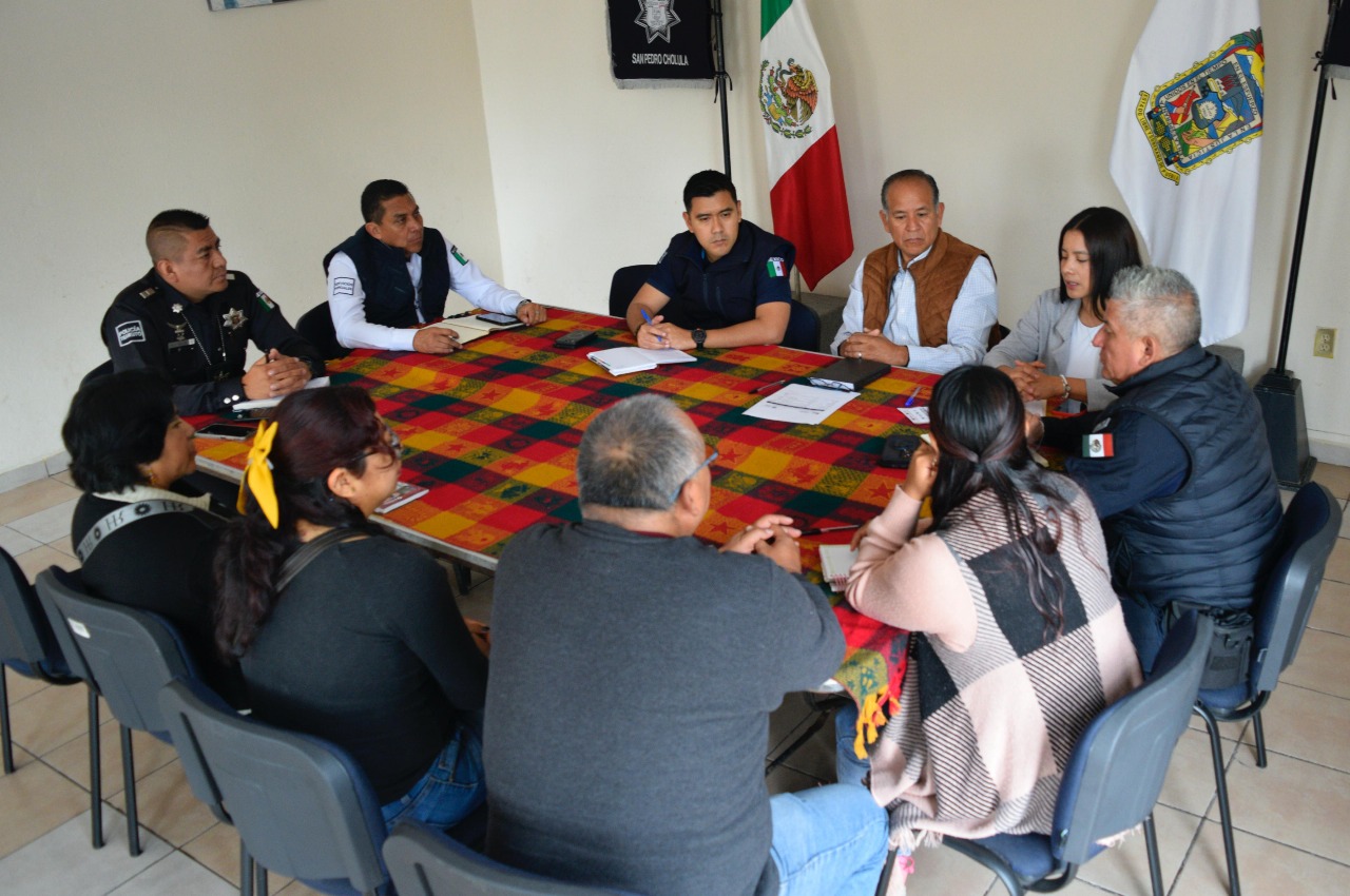 Refuerzan vigilancia en zonas limítrofes de Santa Bárbara Almoloya a través de Mesa de Seguridad