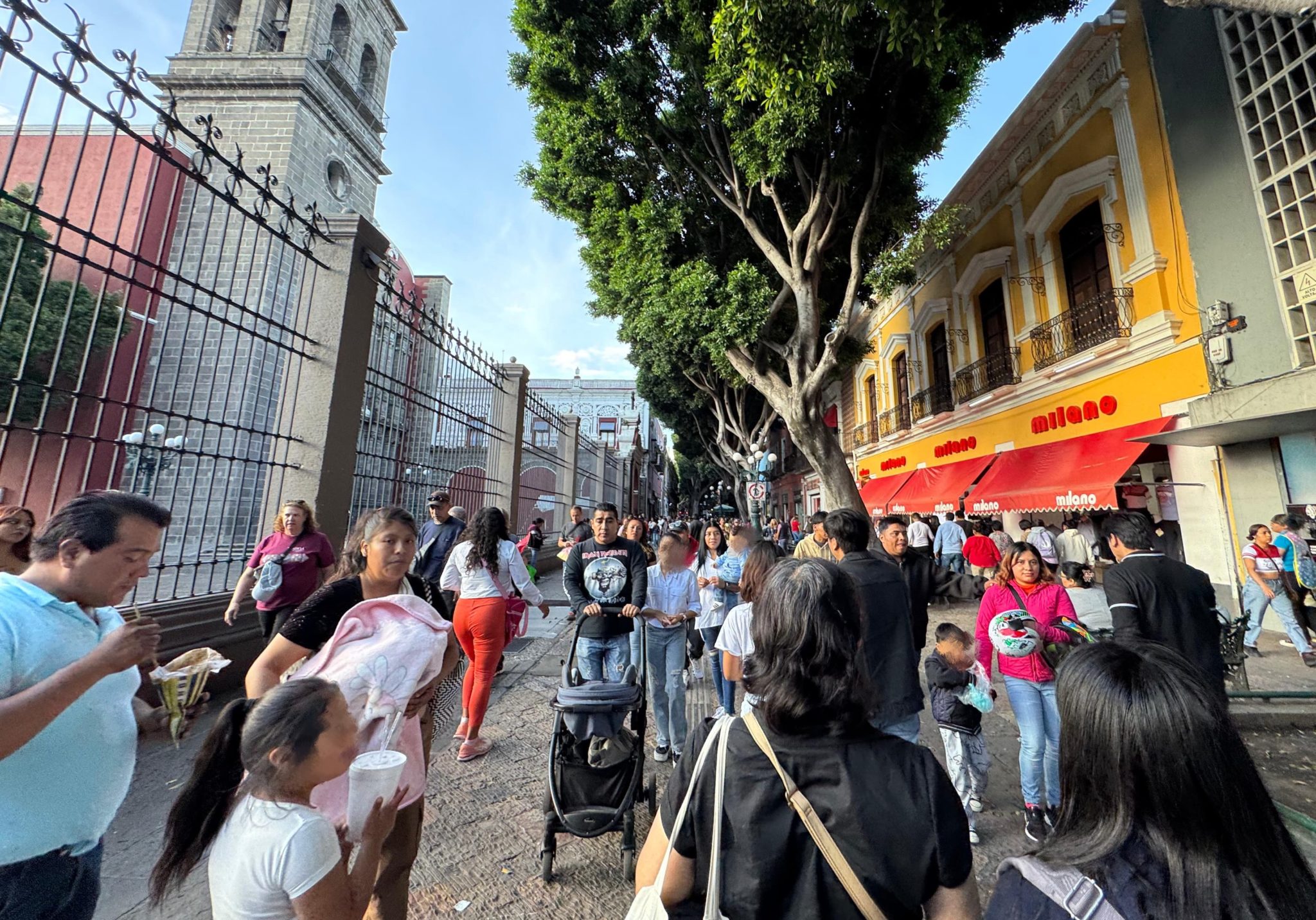 Operativo de reordenamiento en el Centro Histórico de Puebla continuará hasta fin de año