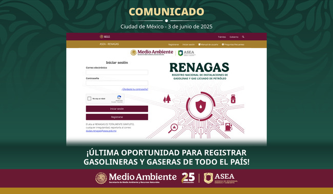 Más del 90% de gasolineras y gaseras se suman a RENAGAS para regularizar sector