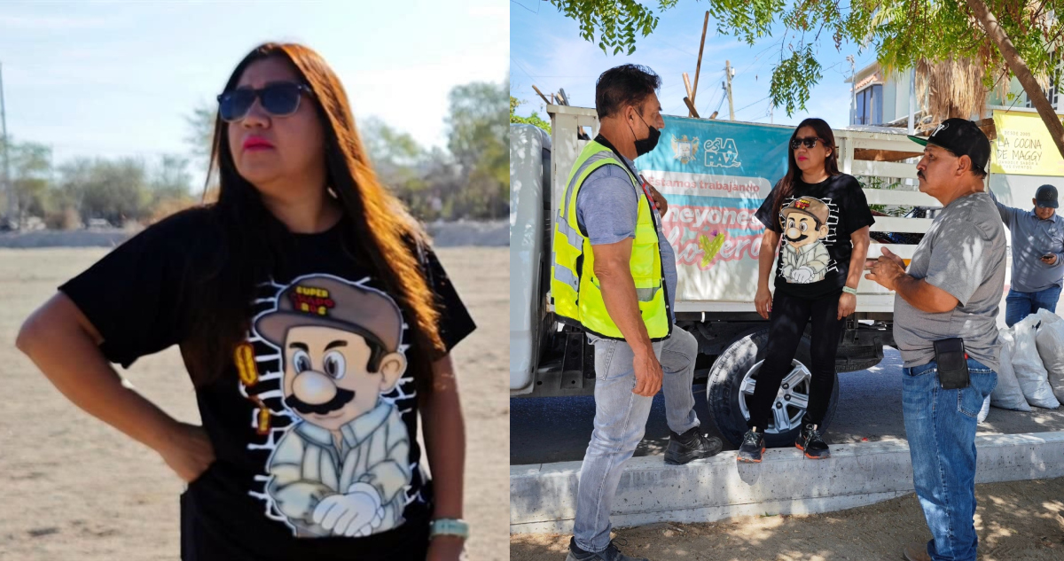 Regidora de La Paz en controversia por playera con referencia a ‘El Chapo’