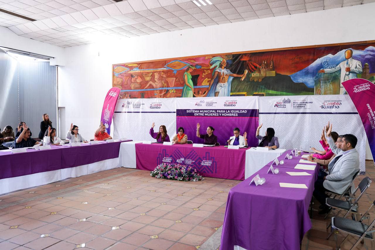San Andrés Cholula refuerza acciones institucionales para garantizar igualdad y erradicar la violencia de género
