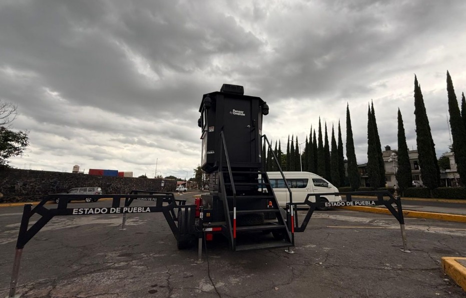 Refuerzan la seguridad en Atlixco con nueva torre de videovigilancia