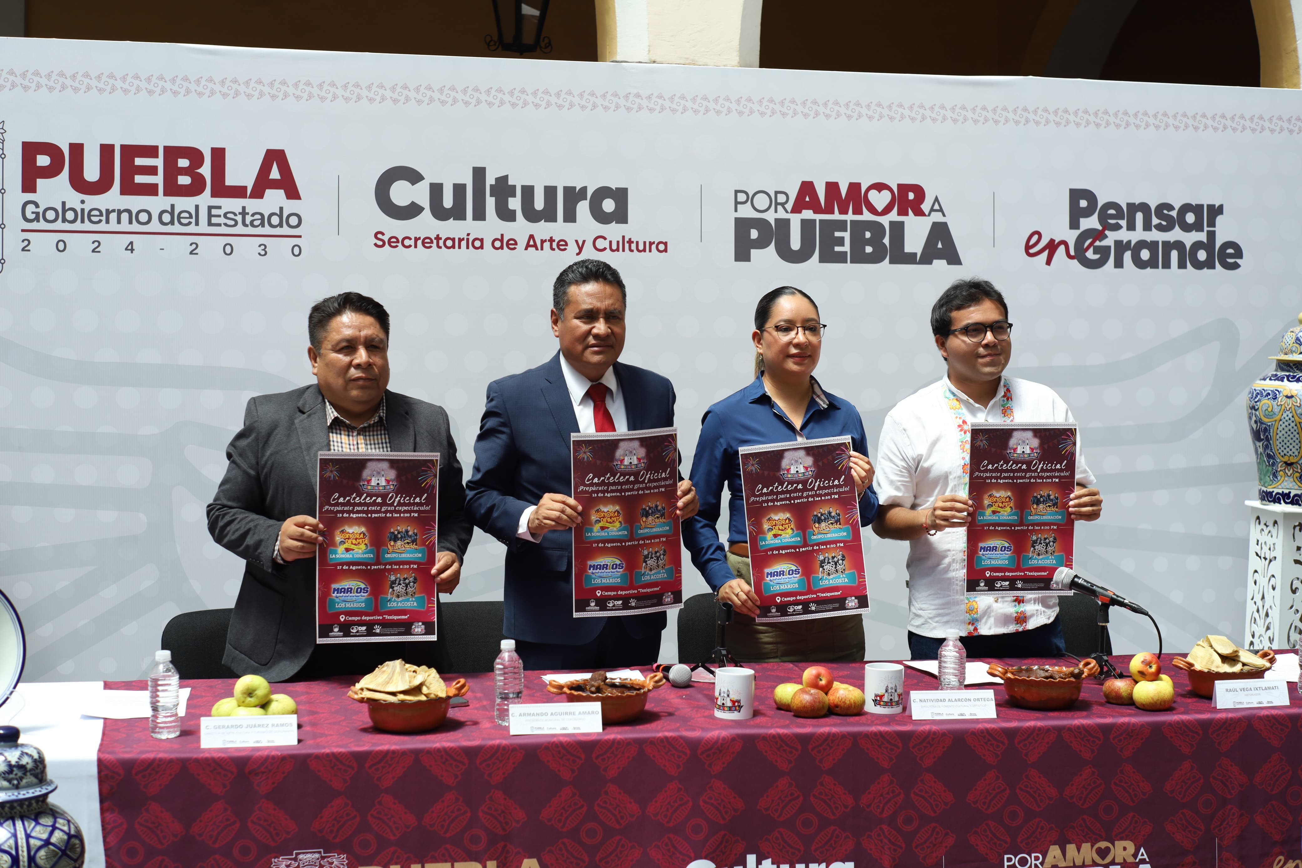 Presentan la Feria Patronal de Coronango 2025: música, gastronomía y tradición