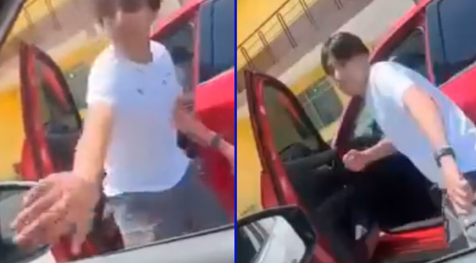Hombre agrede a joven conductora en Pachuca y huye tras el ataque