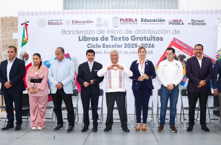 Puebla distribuye más de 8.8 millones de libros para el ciclo 2025–2026