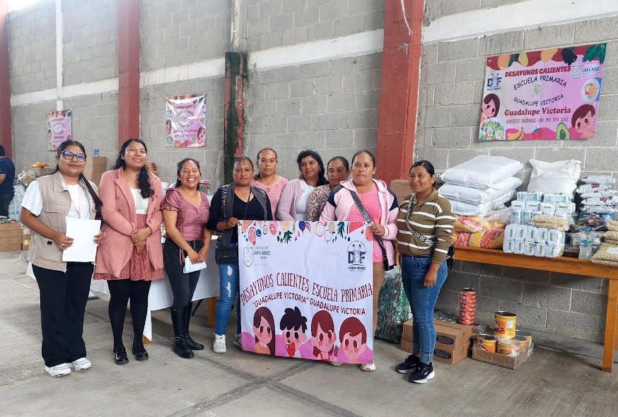 Entregan desayunos escolares a más de 536 mil estudiantes poblanos