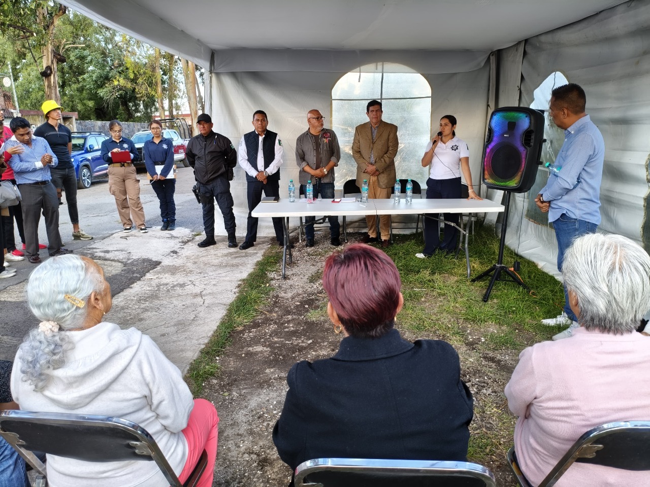 San Pedro Cholula fortalece la seguridad con la creación de comités vecinales en San Diego Los Sauces