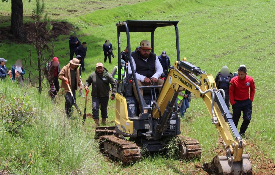 Operativo de búsqueda en Santa Rita Tlahuapan reúne a colectivos y autoridades