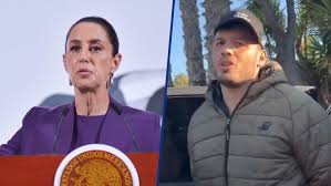 Sheinbaum condena cárcel de migrantes y habla de Chávez Jr y NAIM