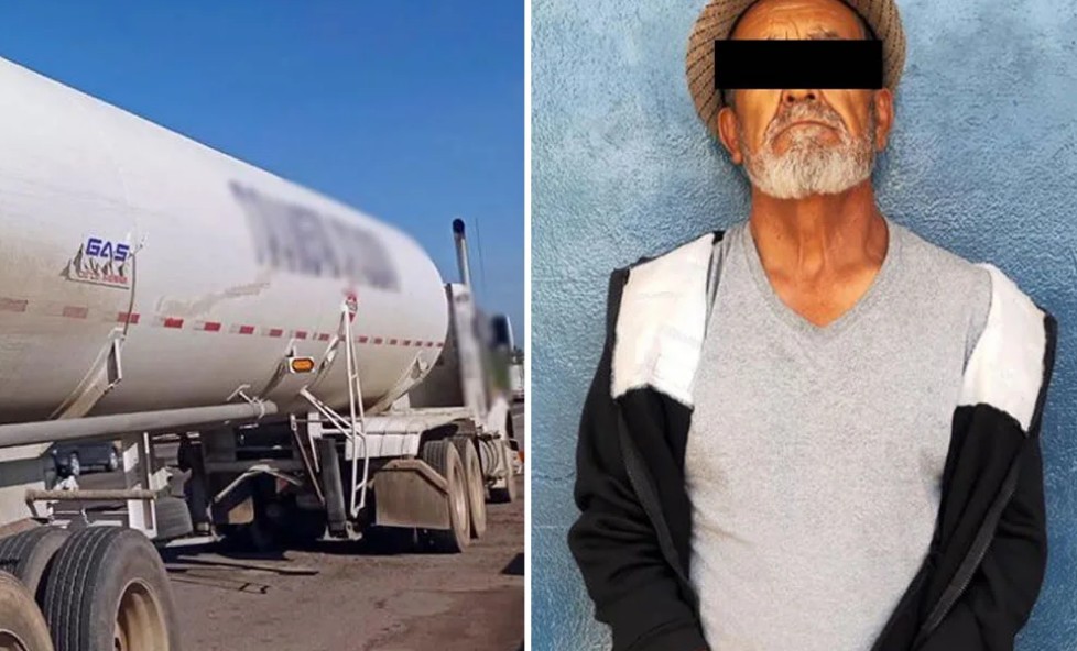 Videovigilancia detecta pipa robada en la autopista México–Puebla