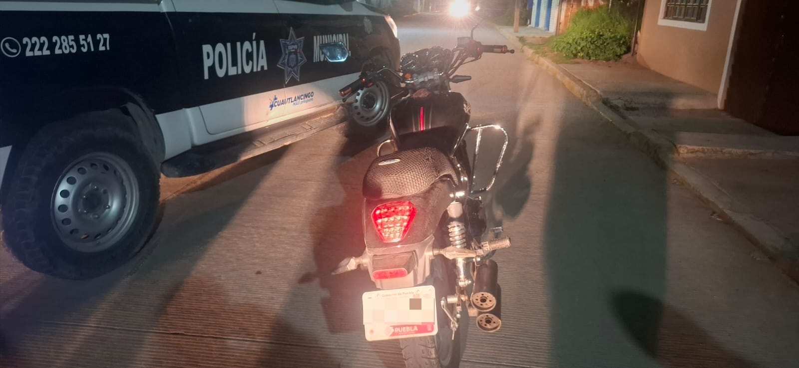 sscypc de cuautlancingo recupera motocicleta con reporte de robo 2
