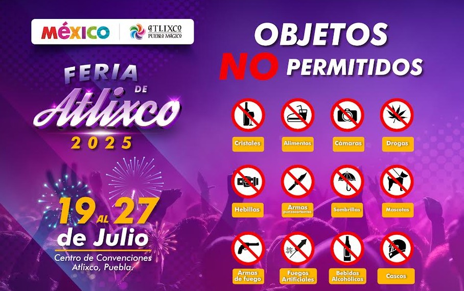 Atlixco se prepara para vivir la magia de su Feria 2025
