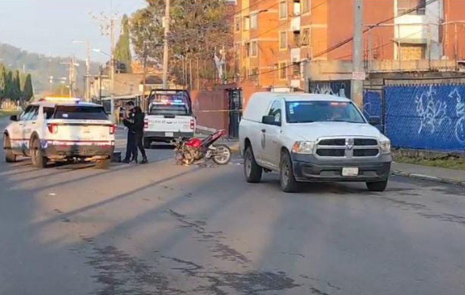 Fatal accidente en bulevar Xonacatepec: joven motociclista muere tras derrapar