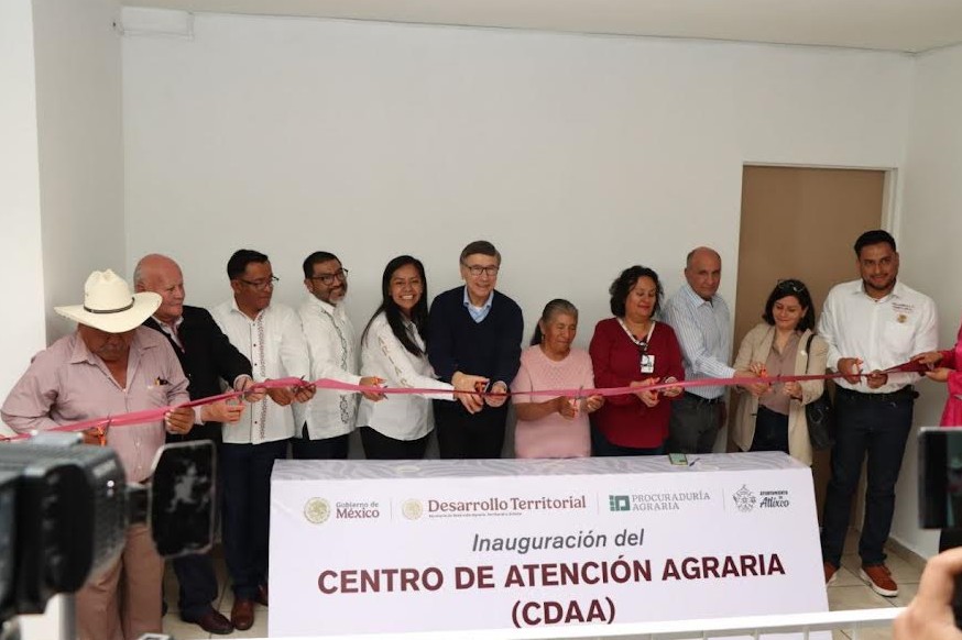 Atlixco hace historia con primer Centro de Atención Agraria en Puebla