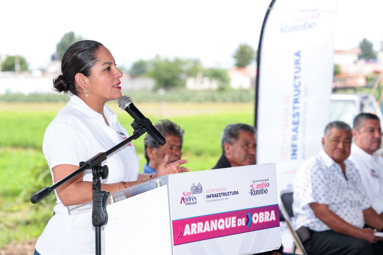 Inicia Lupita Cuautle obra ahora en San Luis Tehuiloyocan 