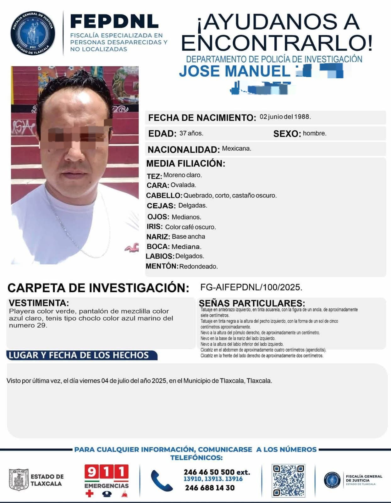 Hallan sin vida a docente desaparecido en barranca ubicada a las faldas de La Malinche 
