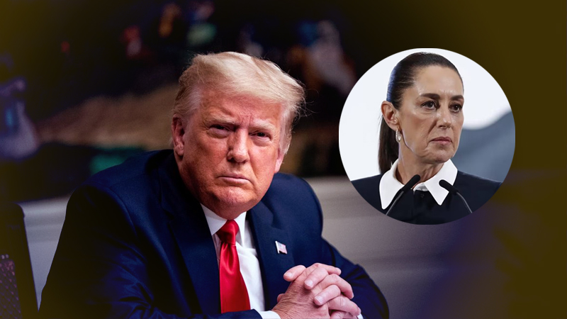 Trump exige a México actuar contra narcopolíticos o habrá sanciones