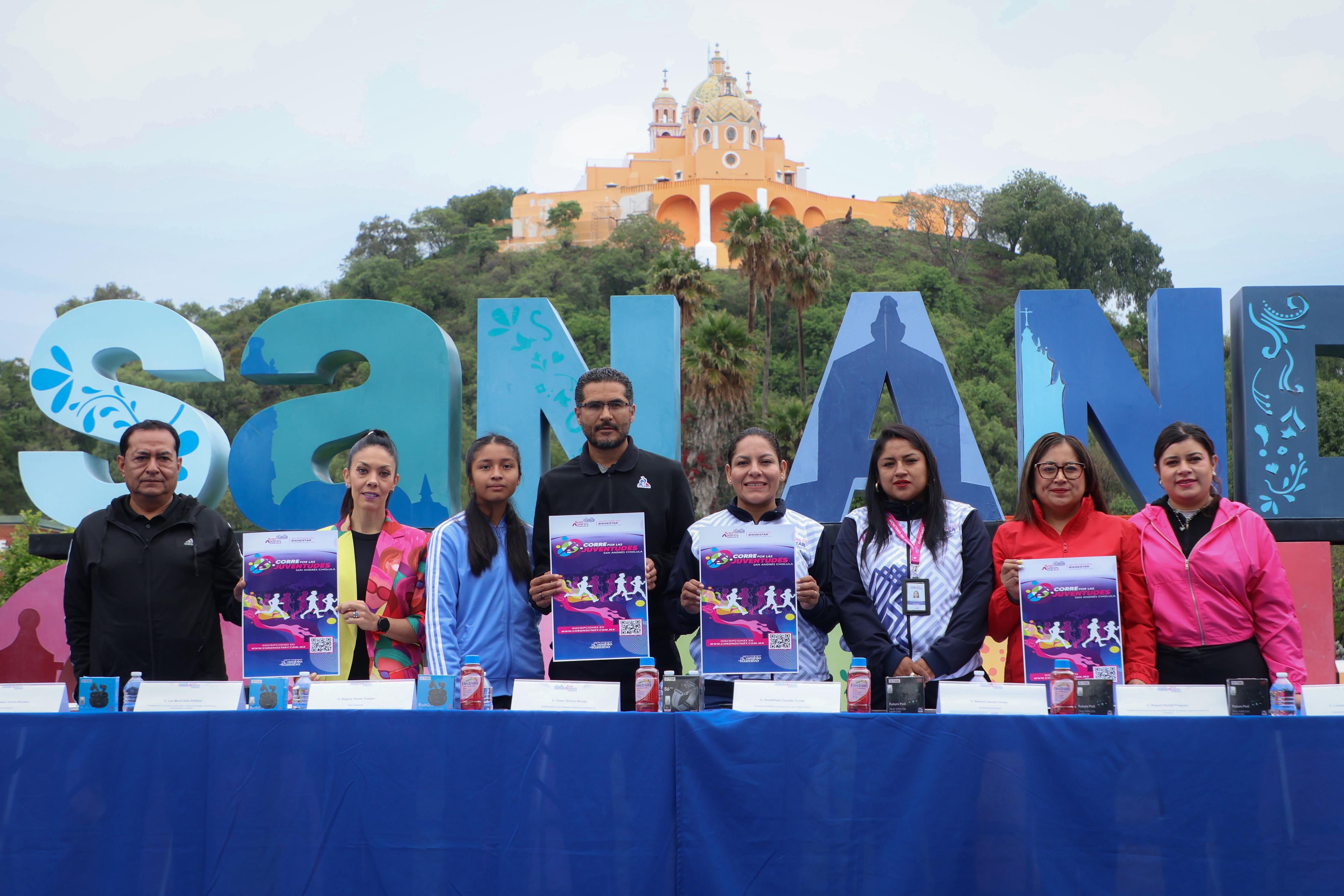 Lupita Cuautle presenta carrera juvenil para promover el deporte y la cohesión social