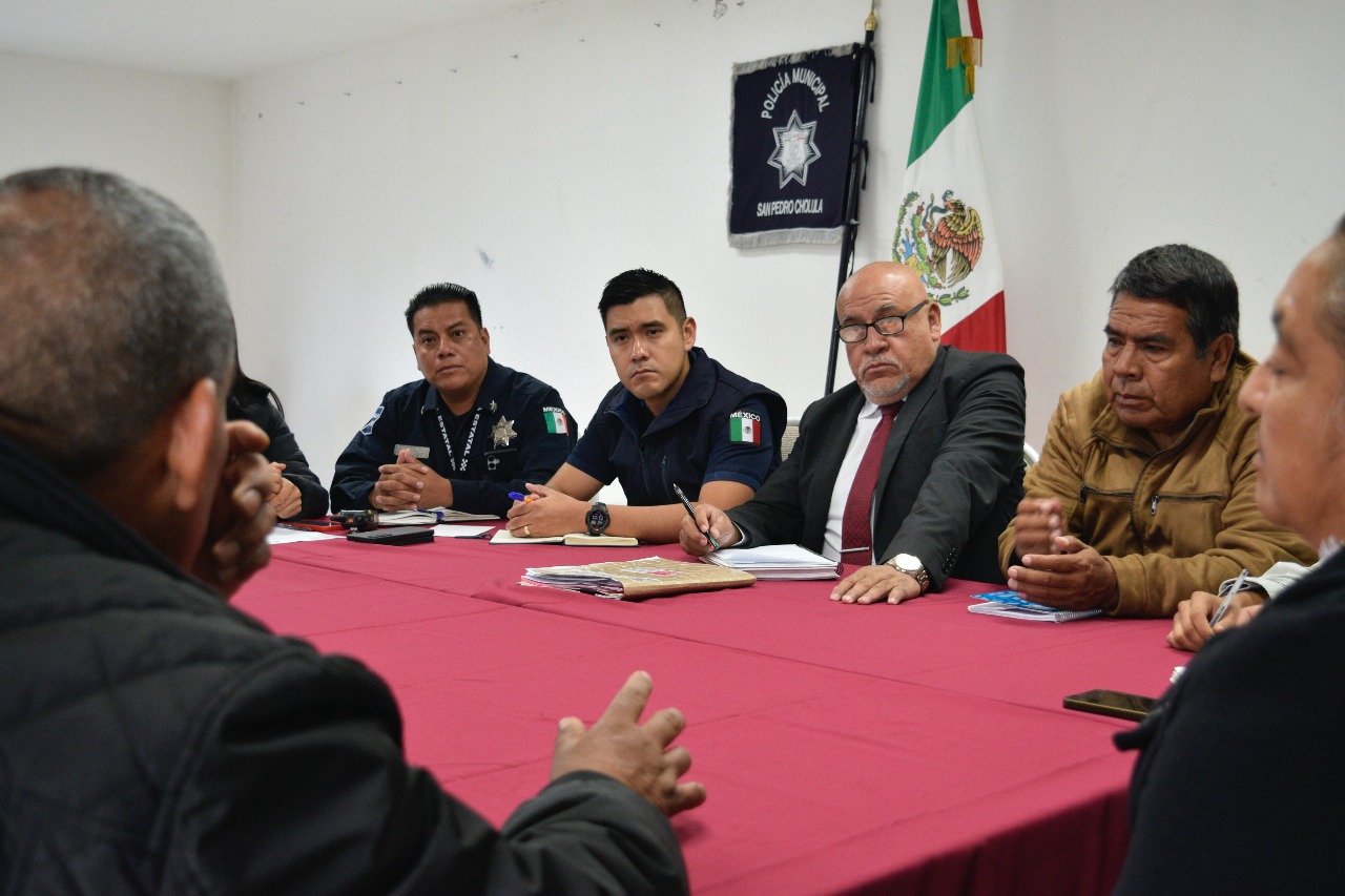 San Juan Tlautla fortalece su seguridad con participación ciudadana y coordinación interinstitucional