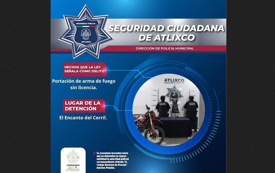 Ciudadano alerta y policía actúa con rapidez