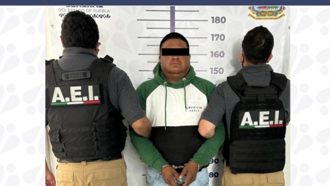 Detienen a “El Negro”, presunto generador de violencia en Puebla